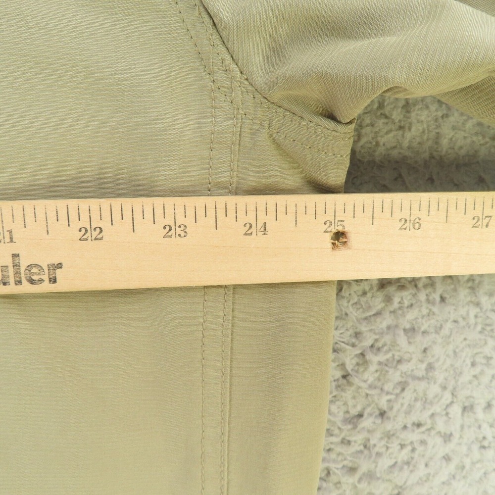 Royal Robbins Jacket Mens XL Brown Canvas Shacket Lined Buttons Pockets - Picture 10 of 11